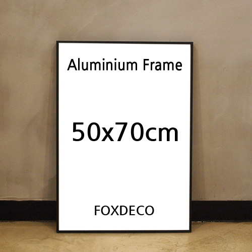 50x70cm  무광알루미늄액자 (9종 컬러)