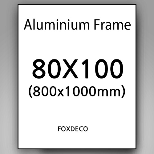 80x100cm 무광 알루미늄 액자 ( 7종 컬러)