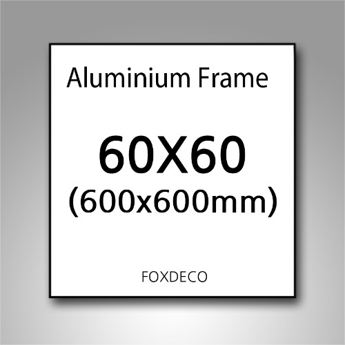 60x60cm정사각알루미늄액자(7종 컬러)