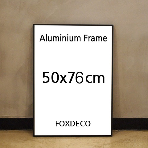 50x76cm (20x30인치) 무광 알루미늄 액자(7종 컬러)