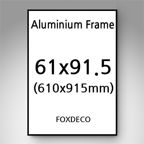 61x91.5cm무광알루미늄액자 ( 9종 컬러 )