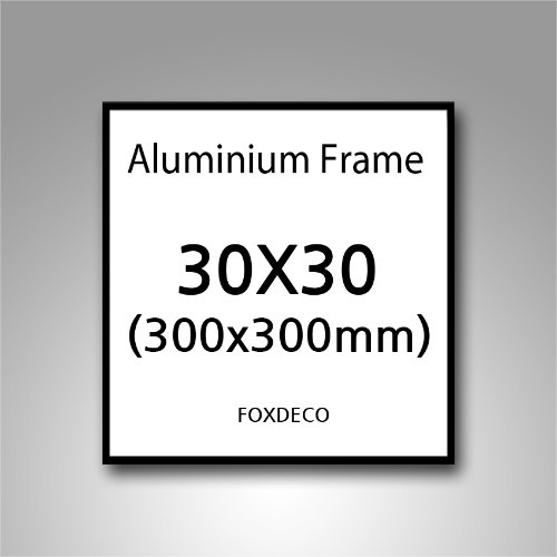 30x30cm 정사각알루미늄 액자 , 정사각액자 ( 8종)